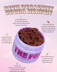 Accélérateur RAPID BRONZING BALM dans un pot, texture onctueuse, enrichi en FoxComplexPlusᴹᴰ pour un bronzage rapide et intense, parfum de cacao.