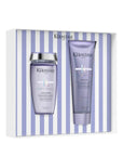 Kérastase Coffret de printemps BLOND ABSOLU set in striped packaging.